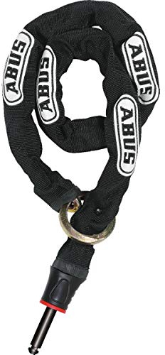 ABUS Frame Lock Mortise Chain, Adaptor Chain 6KS, 6 mm Thick Chain Lock, Secondary Security for Bicycles, Black