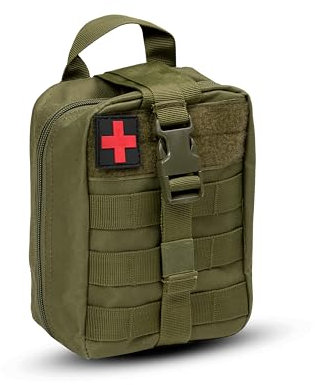 Erste-Hilfe, Set, Outdoor, Militär-Look, 38 Teile