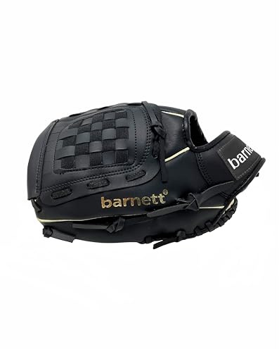 JL-102 Gant de Baseball Initiation PU Infield 9,5, Noir (RH)