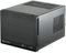 SilverStone SST-SG13B-Q - Sugo Mini-ITX Compact Computer Cube Case, pannello frontale in plastica con placche in alluminio, nero