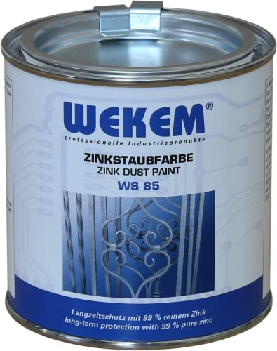 Wekem WS-85-800 Zinkstaubfarbe zink 800 g (1er Pack)