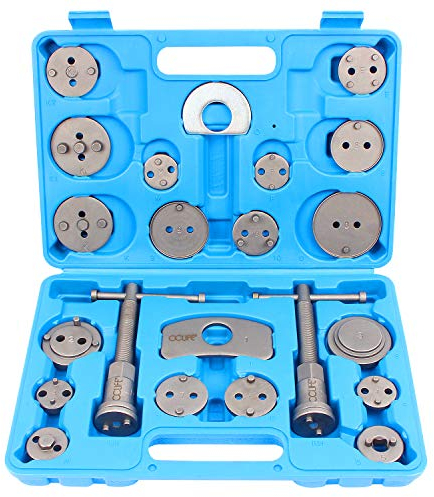 CCLIFE 22tlg Bremskolbenrücksteller Auto Universal Bremskolben Rückstellwerkzeug Set KFZ Werkzeug