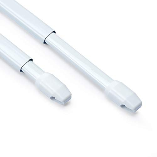 Prym 526452 Vitragenstangen inkl. Schrauben ausziehbar 80-120 cm
