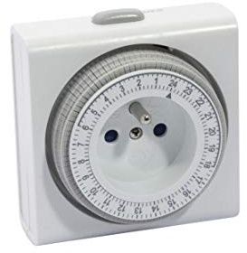 CHACON Programmateur mécanique carré 48 Cycles