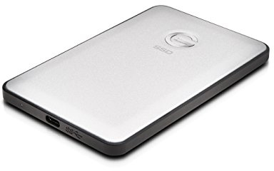 G-Technology G-Drive Slim SSD USB-C - Disco Duro sólido de 500 GB Color Plateado