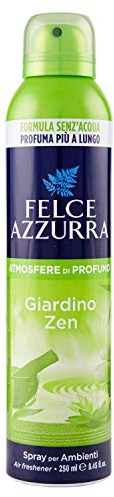 Felce Azzurra - Profumatore per Ambienti Spray Giardino Zen a Lunga Durata, Deodorante Ambiente senza Acqua dal Profumo Intenso Istantaneo, Profumatore Ambiente Casa Zero Aloni, Profumatori 250 ml