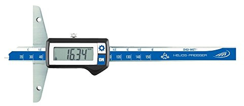 Digital Tiefen Messschieber HP 150 mm Helios Preisser DIGI-MET® 1371416 Schutzart: IP67 Datenausgang: Ja