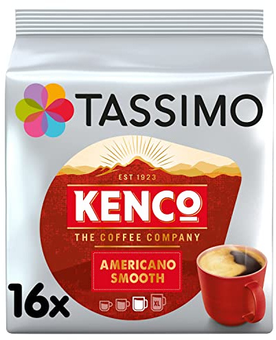 Tassimo Kenco Americano Smooth Coffee, 128g
