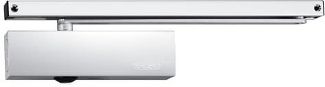 GEZE FRANCE Ferme-porte TS Wood - Force 3 - crémaillère elliptique - Argent - 118431