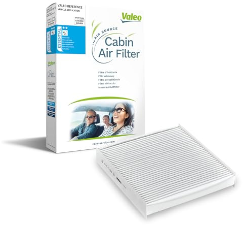 VALEO 698255 Filtro aire habitáculo ESSENTIAL Filtro de partículas (polen), Protección contra el polen, el polvo y las bacterias