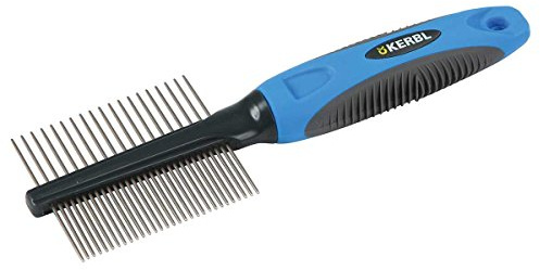 Kerbl Fellkamm fein/grob, doppelt, 21 cm