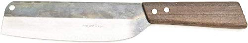 AUTHENTIC BLADES THANG - asiatisches Küchenmesser - Klingenlänge 20cm - Kohlenstoffstahl - traditionell handgefertigt - fair und nachhaltig - rustikales Küchenmesser