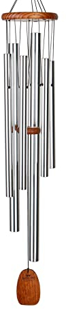 Woodstock Chimes Klangspiel, silber, 84x13x13 cm, ADSG