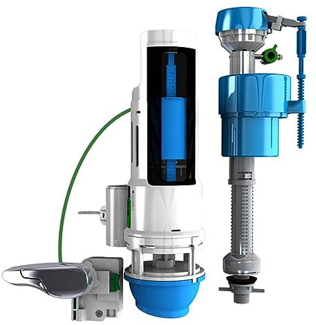 Danco HYR451T HyrdroRight Universal Water-Saving Toilet Repair Kit with Dual Flush Valve, Lever Handle, White, HYR451T