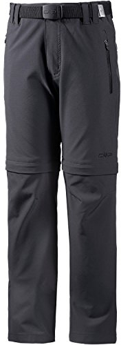 CMP Jungen Zip Off-3t51644 Hose, Grau (Antracite), 140