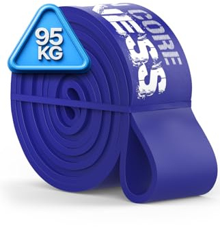Klimmzugband für Widerstandsbänder Krafttraining, Klimmzug Bänder Set – Premium Qualität Resistance Pull Up Bands für Klimmzüge Training, Kraft, Mobilität, Reha, Dehnung im Fitnessstudio oder Zuhause