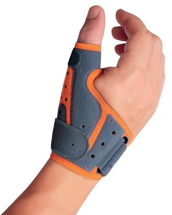 Orliman Thumb Immobilising Splint | Medically Approved Thumb Support |Breathable & Adjustable Design | Left or Right Hand | Pain Relief for Arthritis | Large - XL (18-22cm)
