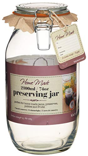 Kitchen Craft Deluxe Barattolo in vetro 2100 g