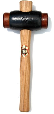 Thor Rawhide Hammer 2 Face Diameter with 14 Handle, TH01016