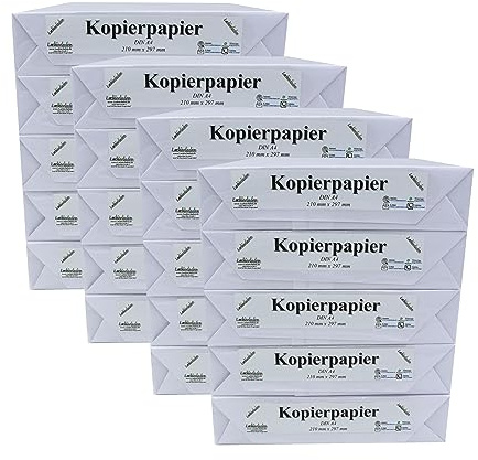 10000 Blatt Kopierpapier DIN A4 Standard