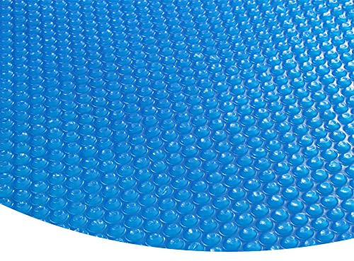 Zelsius Solarfolie, rund | Ø 3,6 m | blau | 400µ | Noppenfolie, schwimmend | Poolabdeckung, Solar Folie für Pool, Solarplane, Thermoplane, Wärmefolie, Poolsolarplane