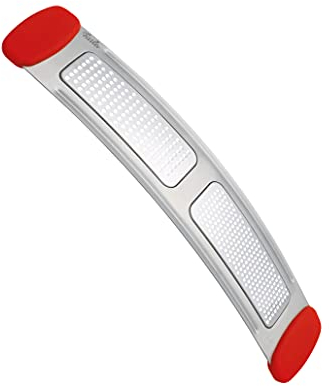 Fissler Q! / Edelstahl-Reibe (30x6.5x11x3cm) Handreibe für - Parmesan, Käse, Muskat - spülmaschinengeeignet