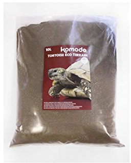 Komodo Tortoise Eco Terrain Substrat für Schildkröten, 10 l