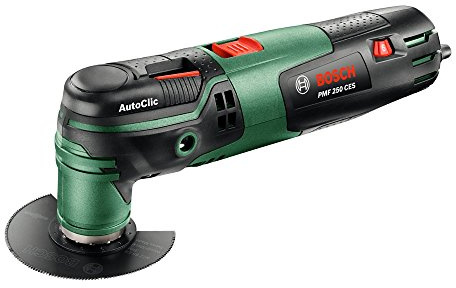 Bosch Outil multifonction PMF 250 CES (250 watts, pour accessoires Starlock, coffret)