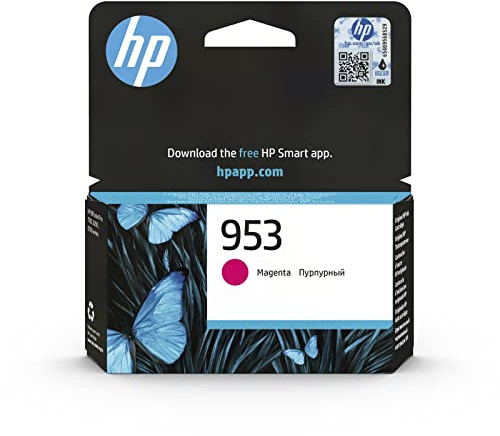 HP 953 Cartouche d'encre Mangenta Authentique pour imprimante OfficeJet Pro 7700, OfficeJet Pro 8200, OfficeJet Pro 8700
