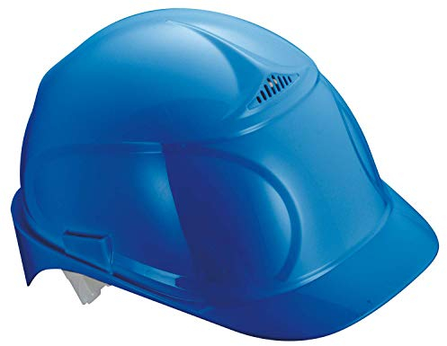 Uvex Airwing B Schutzhelm - Belüfteter Arbeitshelm für die Baustelle - Blau Blau