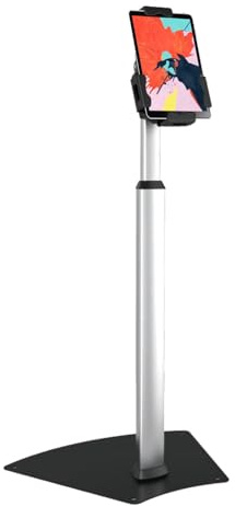 KIMEX - Support Tablette - Installation au Sol - pour tablettes 7.9-10.5'' - Fonction antivol - 091-2304