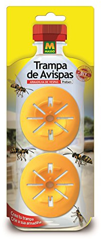 Preben 231400 - Trampa Avispas, 8.6 x 26.5 x 2 cm, Color Amarillo