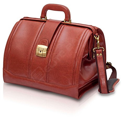 ELITE BAGS DOC'S Traditioneller Arztkoffer aus Leder