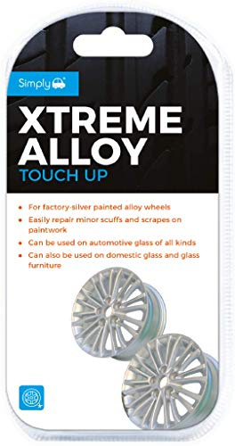 Simply XAWT1 Xtreme Alloy Touch Kit, Fast & Easy Repair or Refurbishing to Minor Scuffs Scrapes to Alloy Wheels, 7 pieces