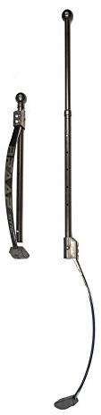 BraapStik 2.0 Performance Land Paddle New and Improved (Black, Medium)