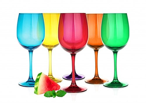 Copas de vino 300 ml en paquetes de 6 Mix Copa de vino copas de vino rojo vino blanco cristal