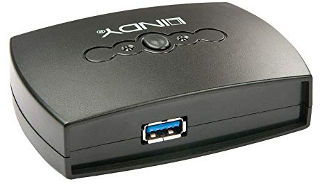 LINDY 43141 - USB 3.0 Switch 2 Port