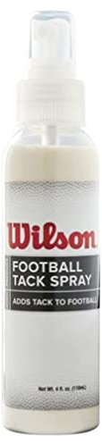 Wilson Football Americano, Spray di Manutenzione per Palla da Football, Pompa Spray, per Un Grip Maggiore, Trasparente