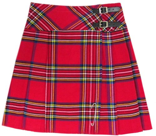 Tartanista Royal Stewart Tartan 20 inch Kilt Skirt - Size UK 16/W36