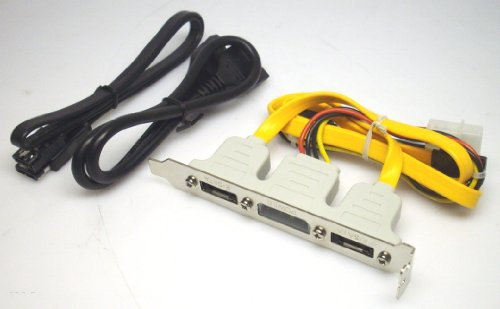 Gigabyte 12CF1-3SATPW 12CF1 3SATPW eSATA Bracket Slot de slot
