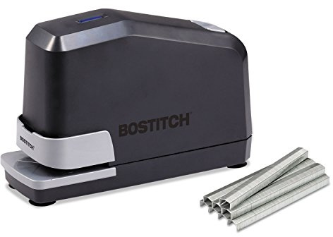 Stanley Bostitchamp; reg; B8 kraftig elektrisk häftapparat värdepaket, 45 arkslock, svart