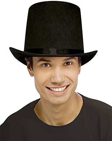 Rubies - Chapeau Coupe Bonnet, Couleur noire, Taille unique (Rubie's H663)