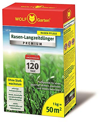 WOLF Garten WOLF-Garten - Rasen-Langzeitdünger »Premium« 120 Tage LE 50; 3830010