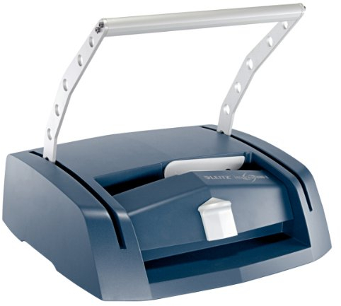 Leitz 73880000 Buchbindegerät impressBIND 280 für A4, blau/silber