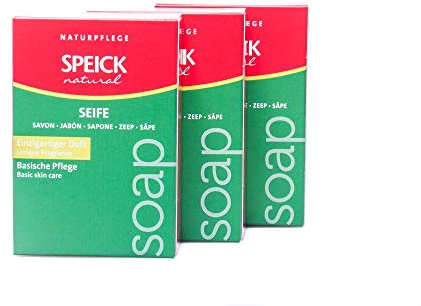 Speick Original Seife - der Klassiker mit unverwechselbarem Speick Duft, 5x100g