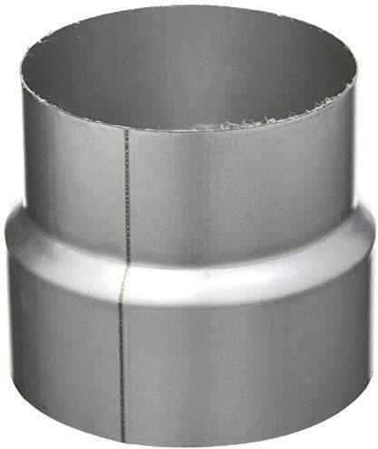 Kamino-Flam Tubo Riduzione Stufa, Acciaio, Argento, 120 mm/110 mm x 110 mm