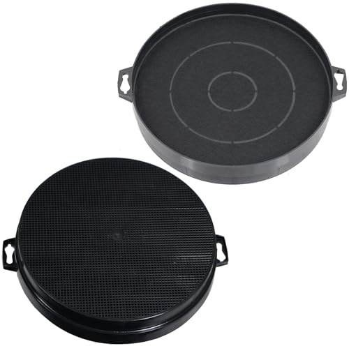SPARES2GO Carbon Charcoal Vent Filter compatible with Hygena Cooker Extractor Hood (Pack of 2)
