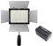 Yongnuo YN160 III LED Luz de vídeo con 192 células luminosas 3200K - 5500K con NP-F770 Batería