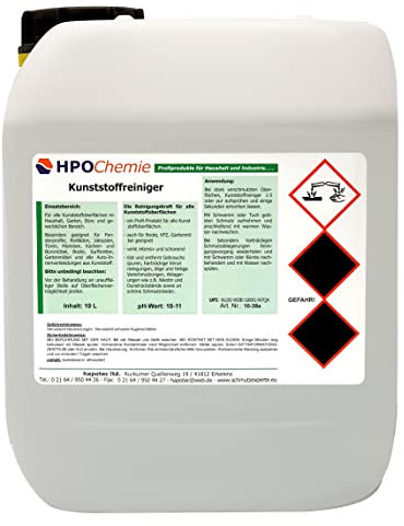 HPOChemie Kunststoffreiniger Konzentrat 10ltr.