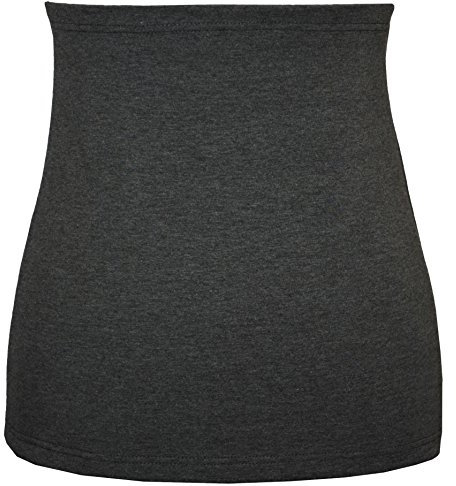 3 in 1 : Jersey - Nierenwärmer Mann L Uni grau Shirt Verlängerer/modisches Accessoire
